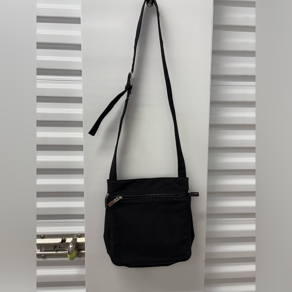 Black Crossbody Shoulder Bag - Women